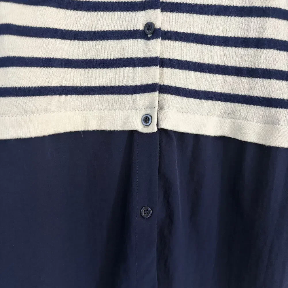Primark Atmosphere White Navy Striped Sweater (6)